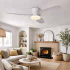 Onyx | Industrial Ceiling Fan With LED Light 2