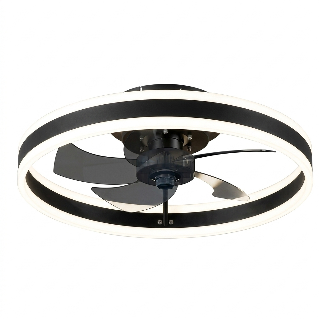 Orbe | Modern Ultra-Slim Ceiling Fan With LED