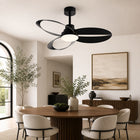 Cedra | Timber-Look Designer Ceiling Fan With LED 4