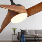 Noce | Walnut-Look Ceiling Fan With LED Light 6