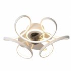 Volta | Art Deco Sculptural Ceiling Fan With LED 8