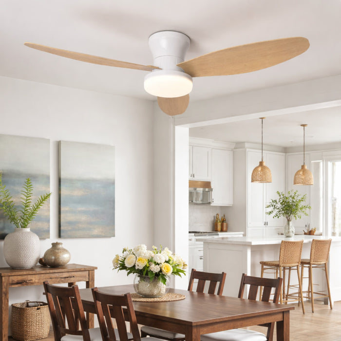 Onyx | Industrial Ceiling Fan With LED Light 3