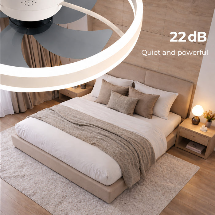 Orbe | Modern Ultra-Slim Ceiling Fan With LED 5