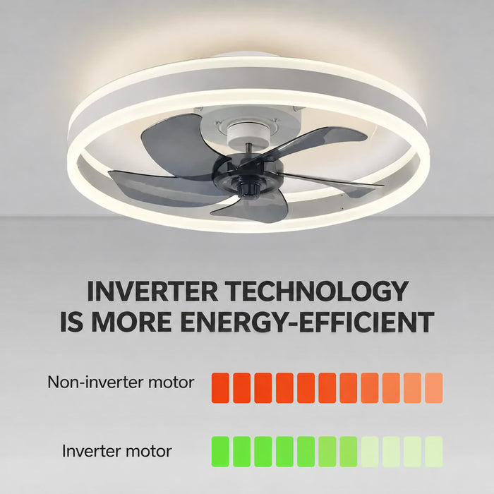 Orbe | Modern Ultra-Slim Ceiling Fan With LED 6