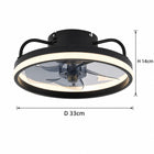 Nido | Compact Flush Mount Ceiling Fan 9