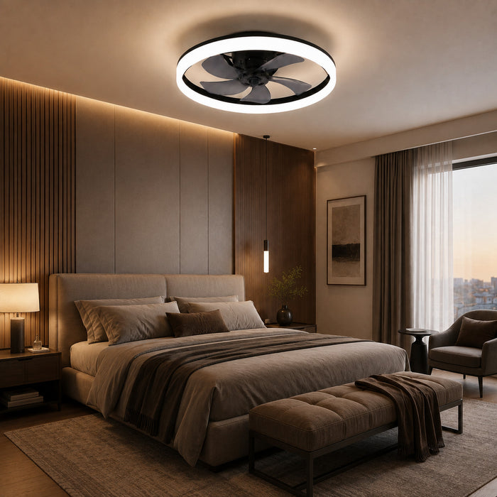 Filo | Slim Designer Ceiling Fan With LED Light 1