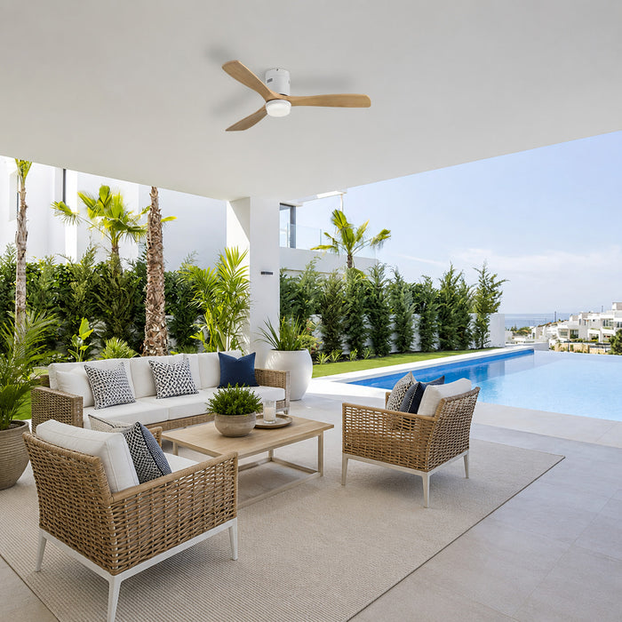Brezza | Modern Ceiling Fan With LED Light 3