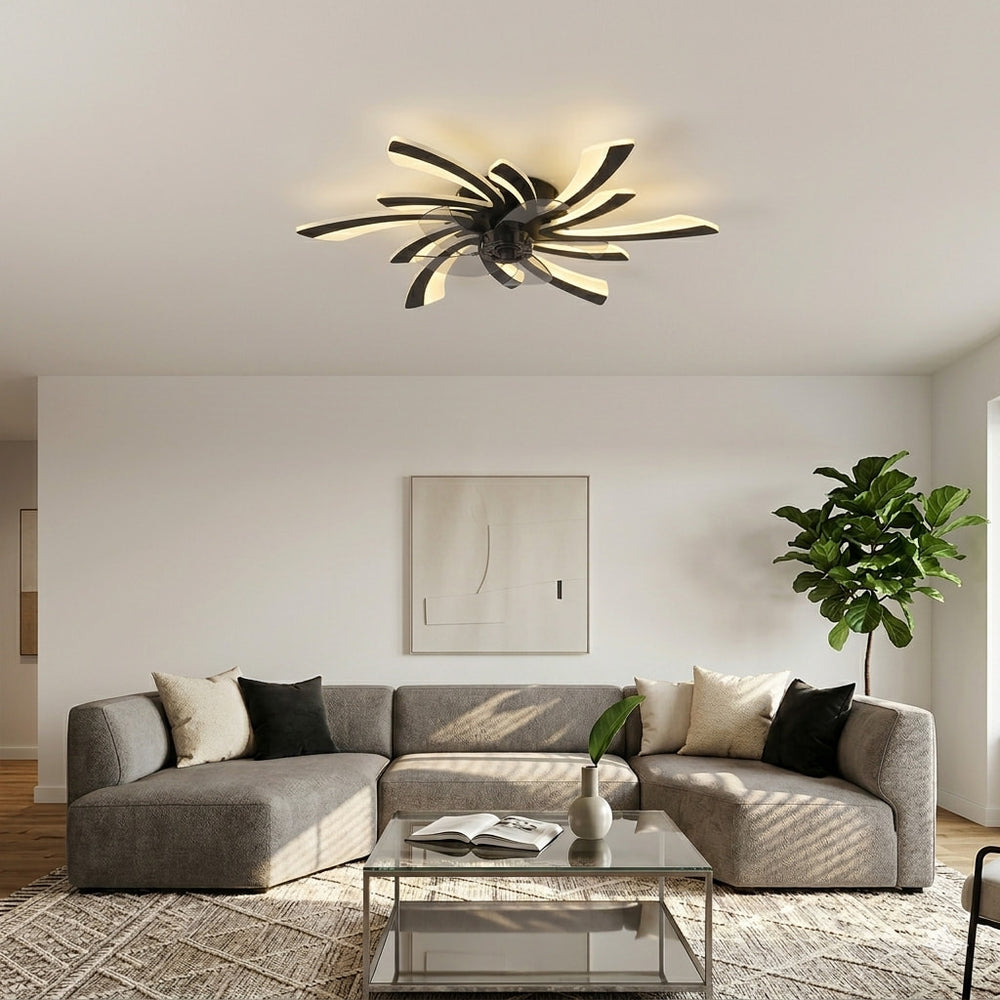 Palma | Designer Ceiling Fan With LED Light