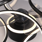 Volta | Art Deco Sculptural Ceiling Fan With LED 5