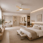 Nordica | Scandi Ceiling Fan With LED Light 4