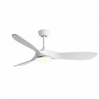 Neve | Vintage White Ceiling Fan With LED Light 3