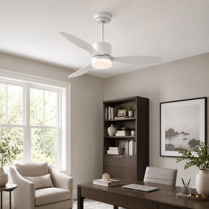 Sereno | Minimalist Ceiling Fan With LED Light 2