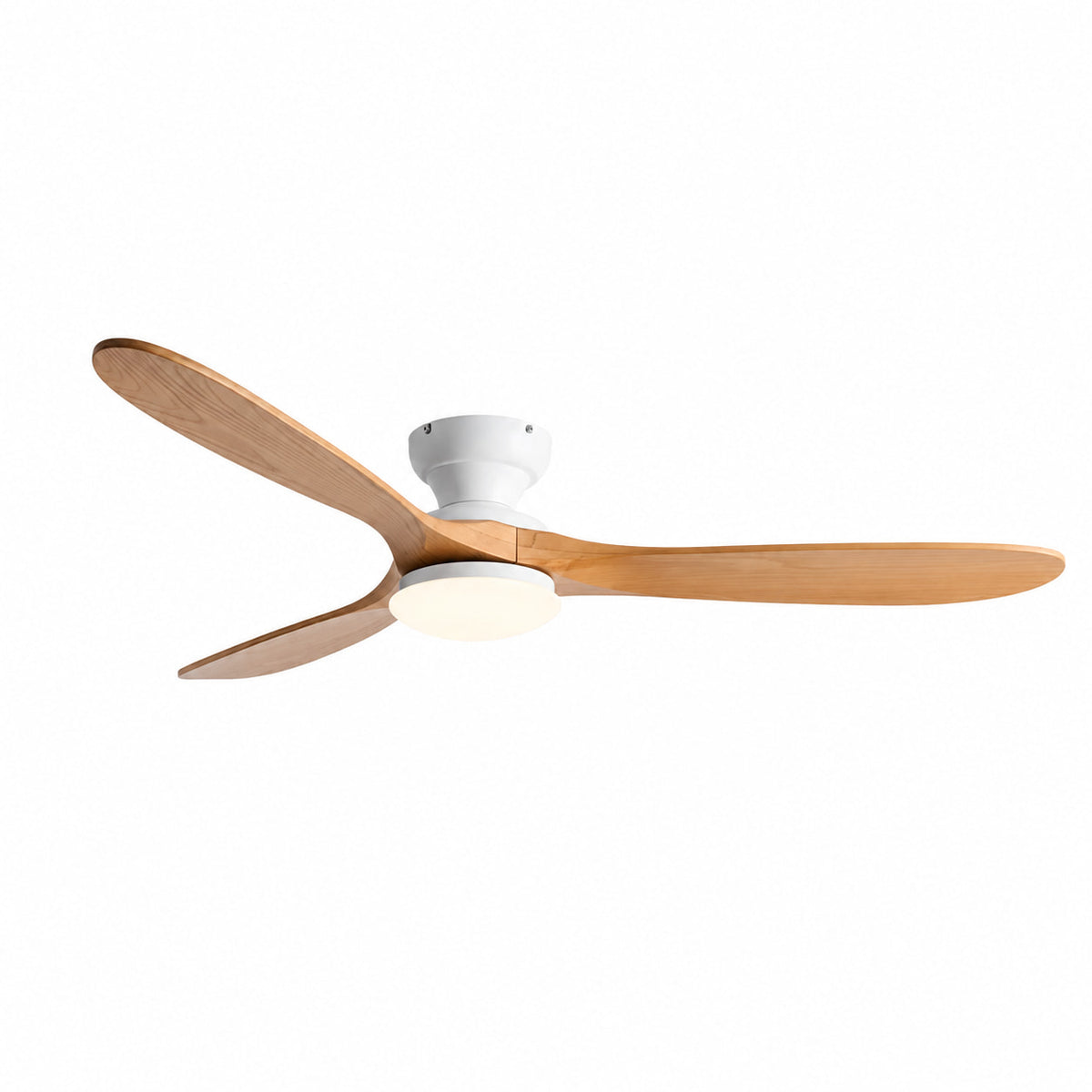Terra | Solid Timber Ceiling Fan With LED Light