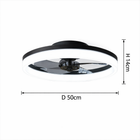 Filo | Slim Designer Ceiling Fan With LED Light 6