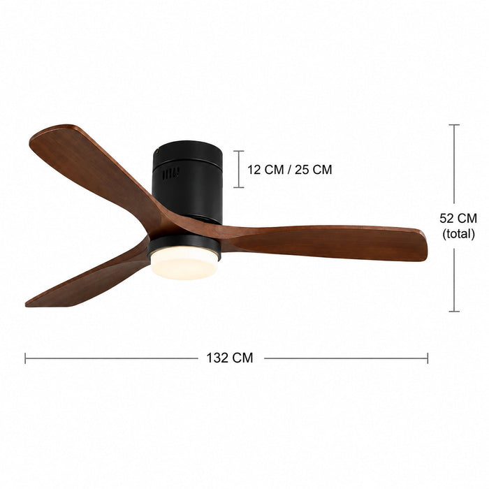 Brezza | Modern Ceiling Fan With LED Light 11