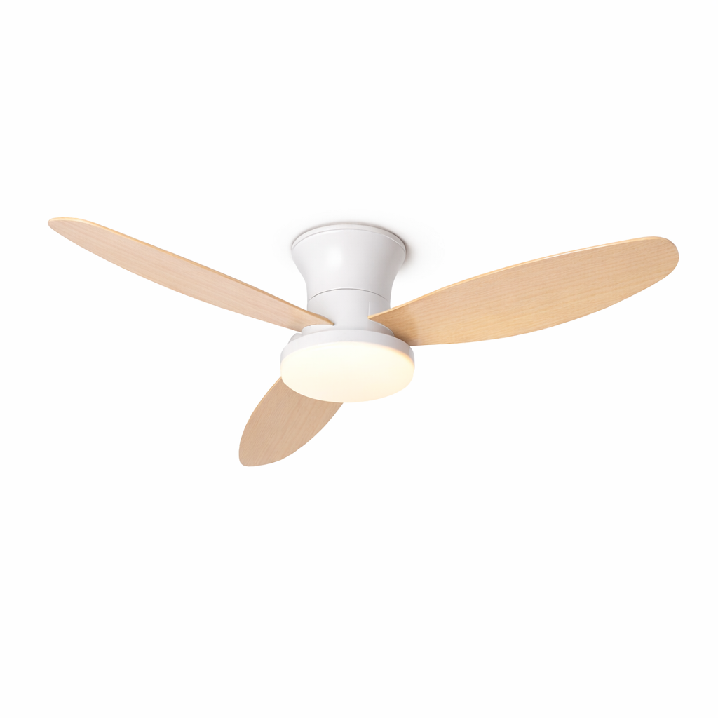 Onyx | Industrial Ceiling Fan With LED Light