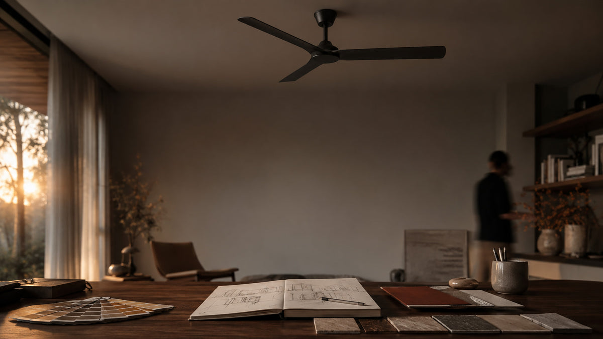 Ceiling fans for trade and commercial projects