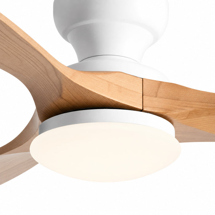 Terra | Solid Timber Ceiling Fan With LED Light 4