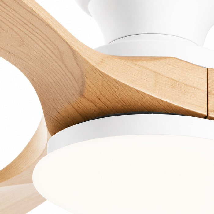 Terra | Solid Timber Ceiling Fan With LED Light 5
